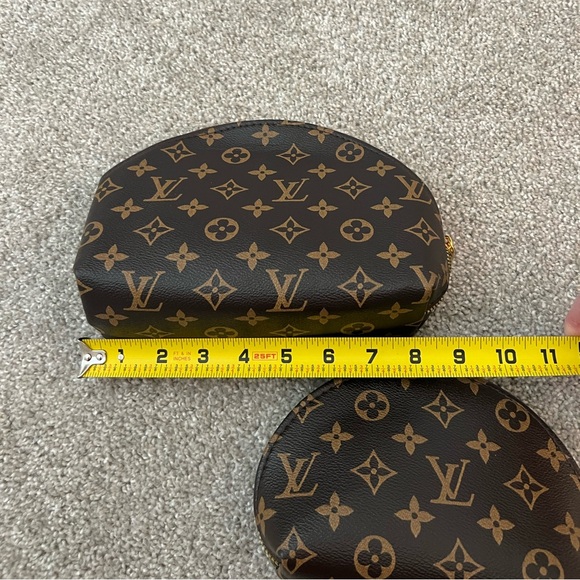 BACK IN STOCK!! NEW SET OF 4 DESIGNER INSPIRED MAKEUP BAGS COSMETIC BAGS POUCHES - Picture 10 of 16